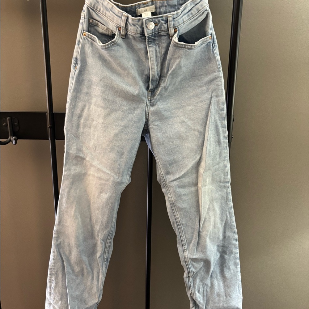 H&M Sky Blue Denim Pants